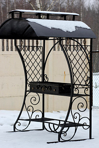 Мангал с крышкой №2